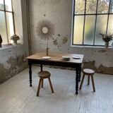 Farm bistro table in oak