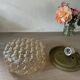 Vintage Amber Glass Wall/Ceiling Light