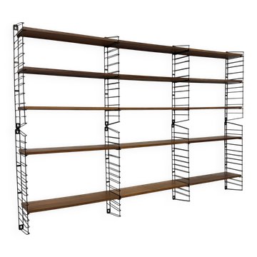 Vintage XXL Tomado Holland Teak Wall Unit Shelving unit Modular 1960 Design