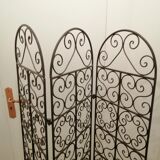 Wrought iron screen