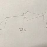 Wall light 1950 moon house