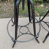 Set of 4 vintage bar stools from the 60s