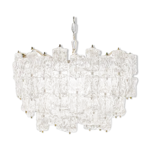 Lustre en verre vintage d’Aureliano