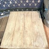 Vintage raw wood Indian coffee table