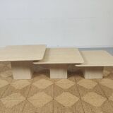 Table travertine 80s