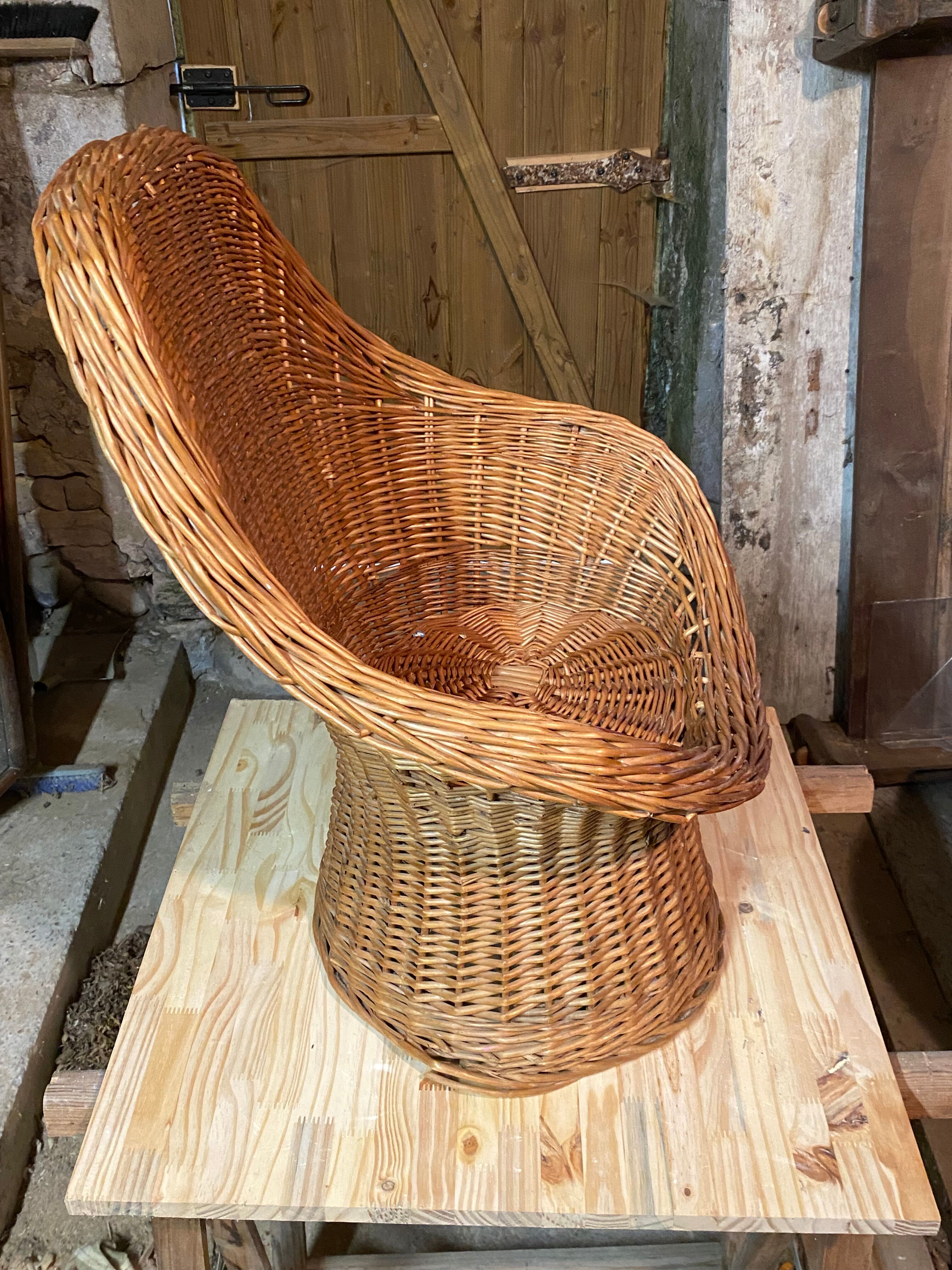 Rattan children's chair