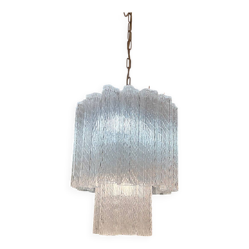 Murano lustre attributed to Toni Zuccheri – Venini – textured glass – year