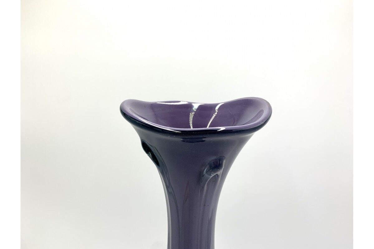 Large purple vintage vase