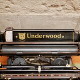 Underwood typewriter early twentieth century