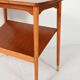 Scandinavian coffee table with display shelf
