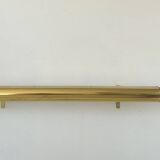 XL brass wall lamp, Sweden 1960