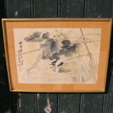 Set of three chinese paintings