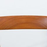 Mid-century teak dining chairs, 1960s, set of 4