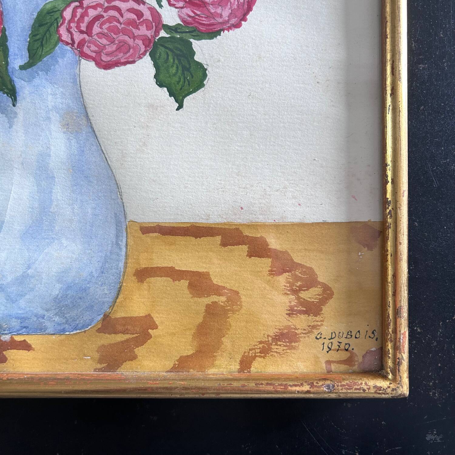 Watercolour signed G.Dubois 1970