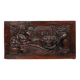 Gothic Hand Sculpted Panel in Oak, Belgium, 17th Century