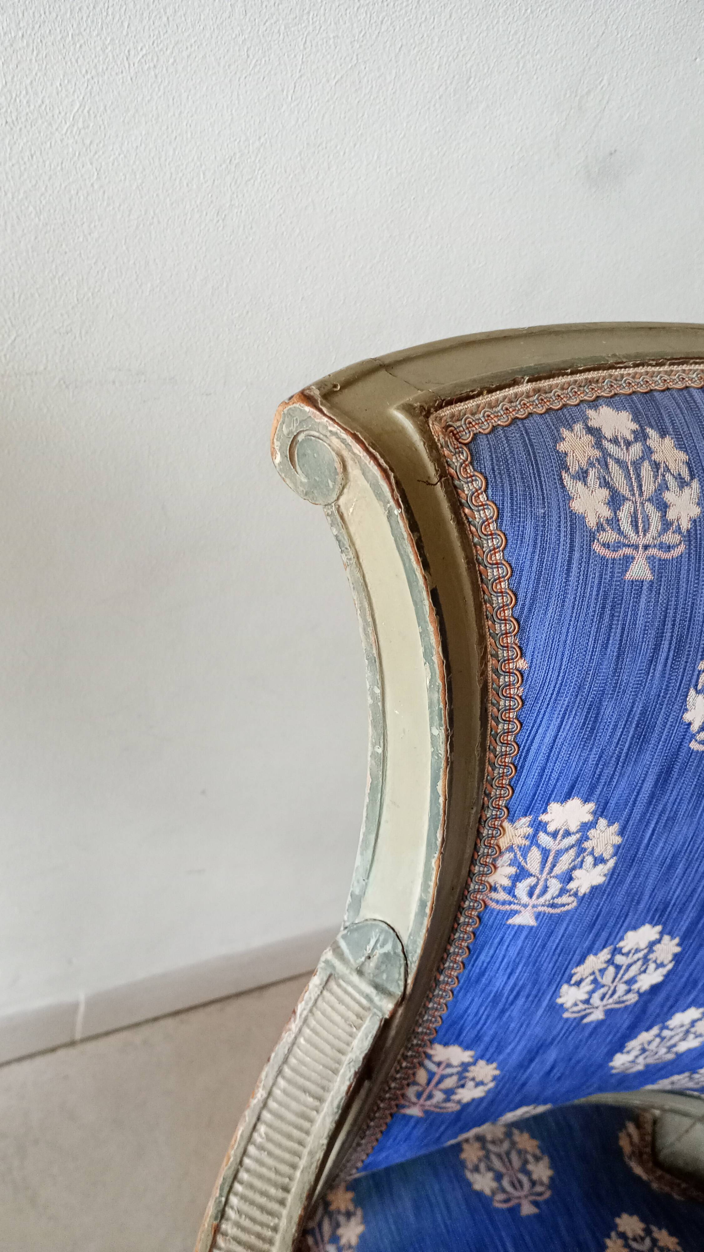 pair of Directoire armchairs