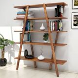 New Scandinavian style wooden bookshelf