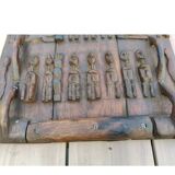 Dogon Mali Granary Door Sculpture African Art