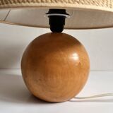 Lampe de chevet en bois