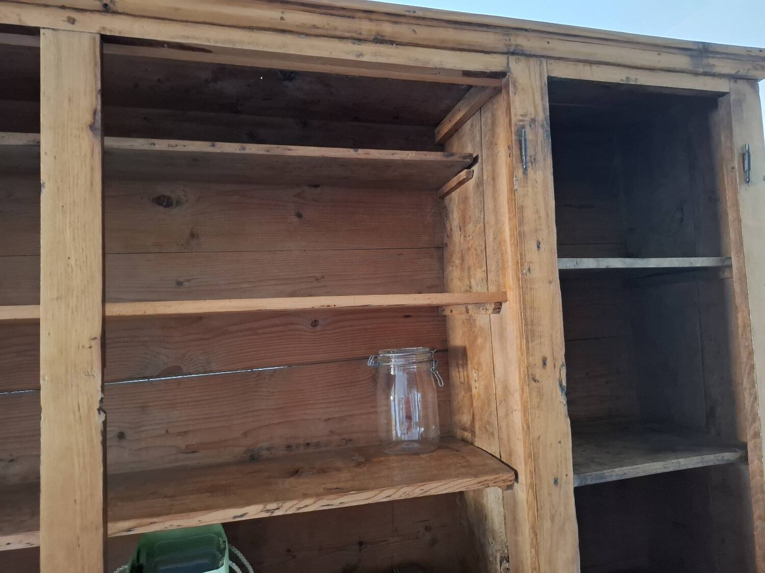 Large solid wood sideboard