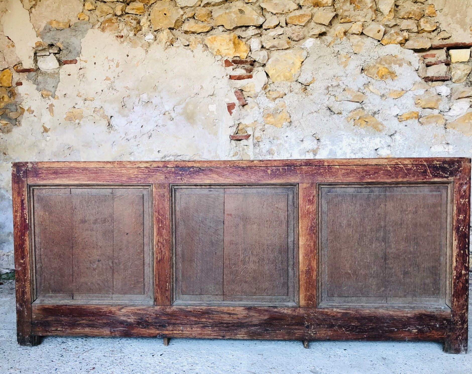 Cabinetmaker's workshop furniture with 12 drawers circa 30's/40's