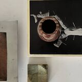 Genuine onyx marble vase, 1970 design