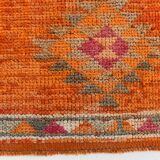 3x10 Pumpink Orange Vintage Runner Rug, 85x318Cm SK 22939