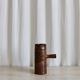 Textured stoneware decanter