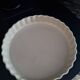 Plat tarte barbotine années 50
