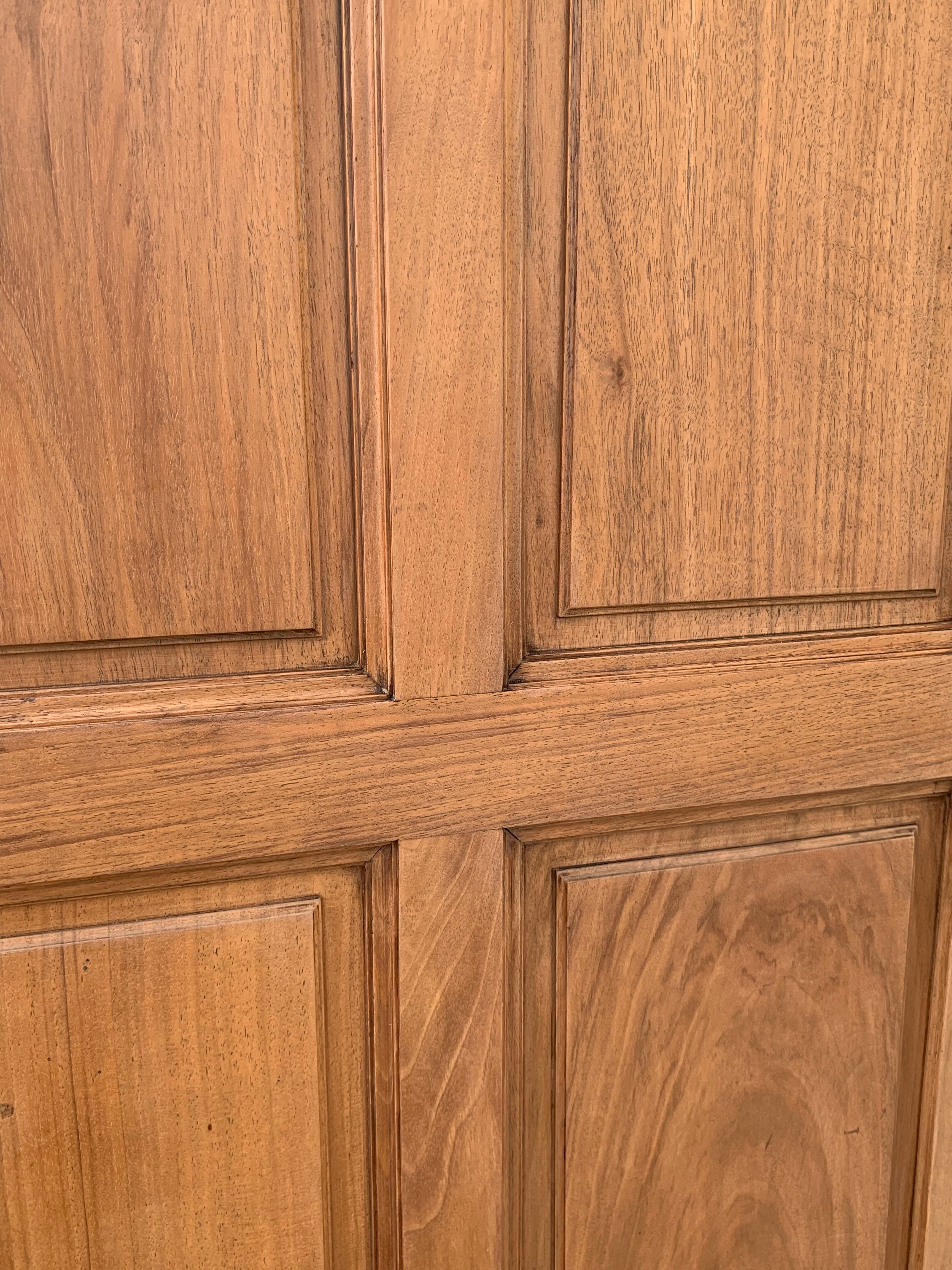 Armoire bonnetière parisienne vitrée 1920