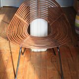 Fauteuil en rotin Rohé Noordwolde
