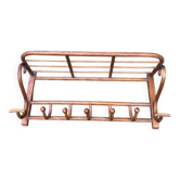 1900s bistro wall coat rack