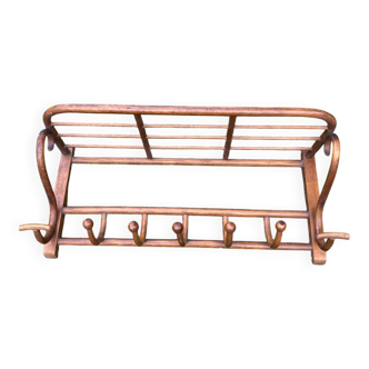 1900s bistro wall coat rack