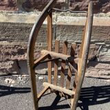 Old alsace sled sled christmas decoration davos style