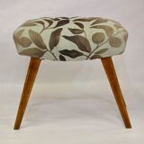 Duo of stools in 50s beech fully restored