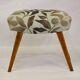 Duo of stools in 50s beech fully restored
