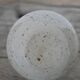 Vintage sandstone soliflore vase signed Cazes