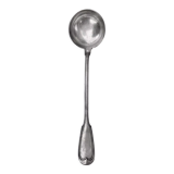 SOUP LADLE EXCELLENT CONDITION, SILVER METAL. SIGNED CHRISTOFLE - ART DECO MODEL -N°2