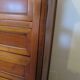 Rare Louis Philippe chest of drawers with 7 drawers from the 80s in cherry wood