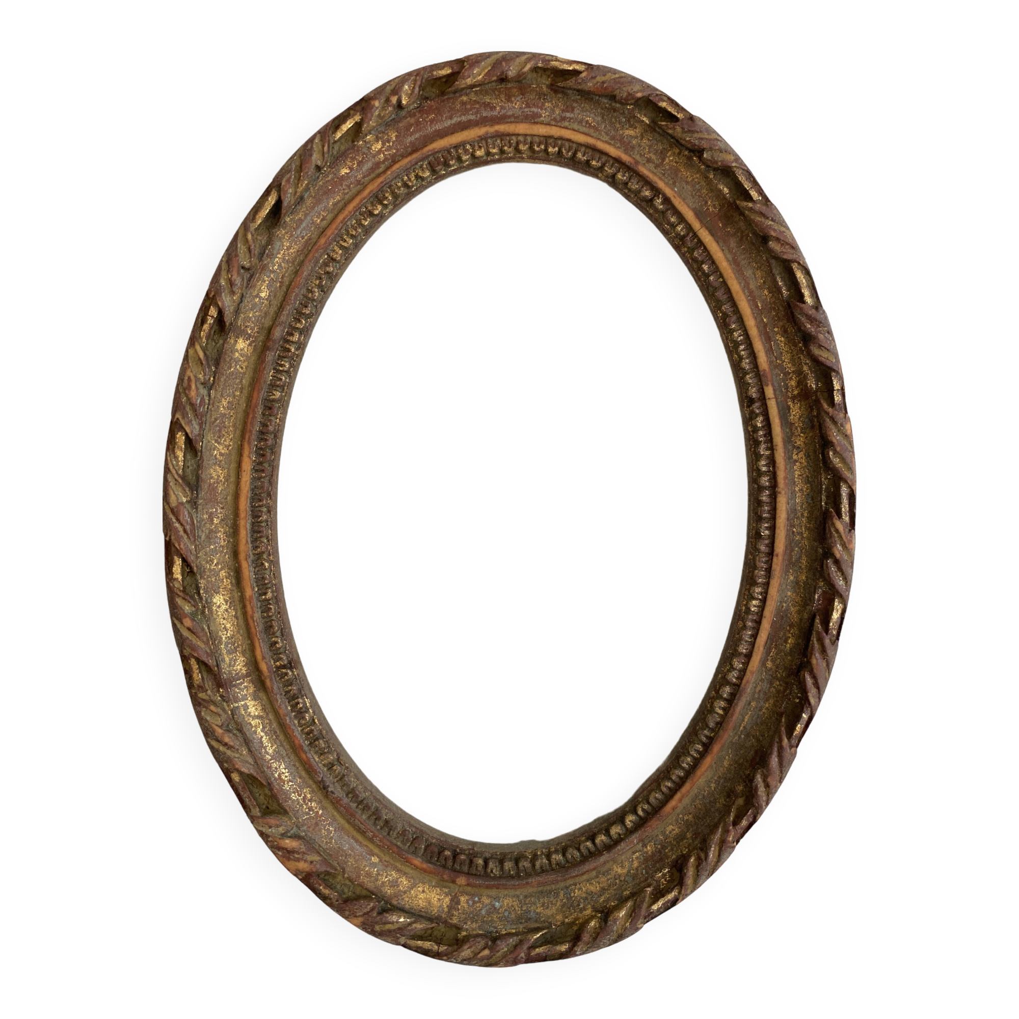 Italian wood and gold frame