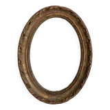 Italian wood and gold frame