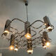 Sciolari chandelier distributed by Boulanger from the 70s