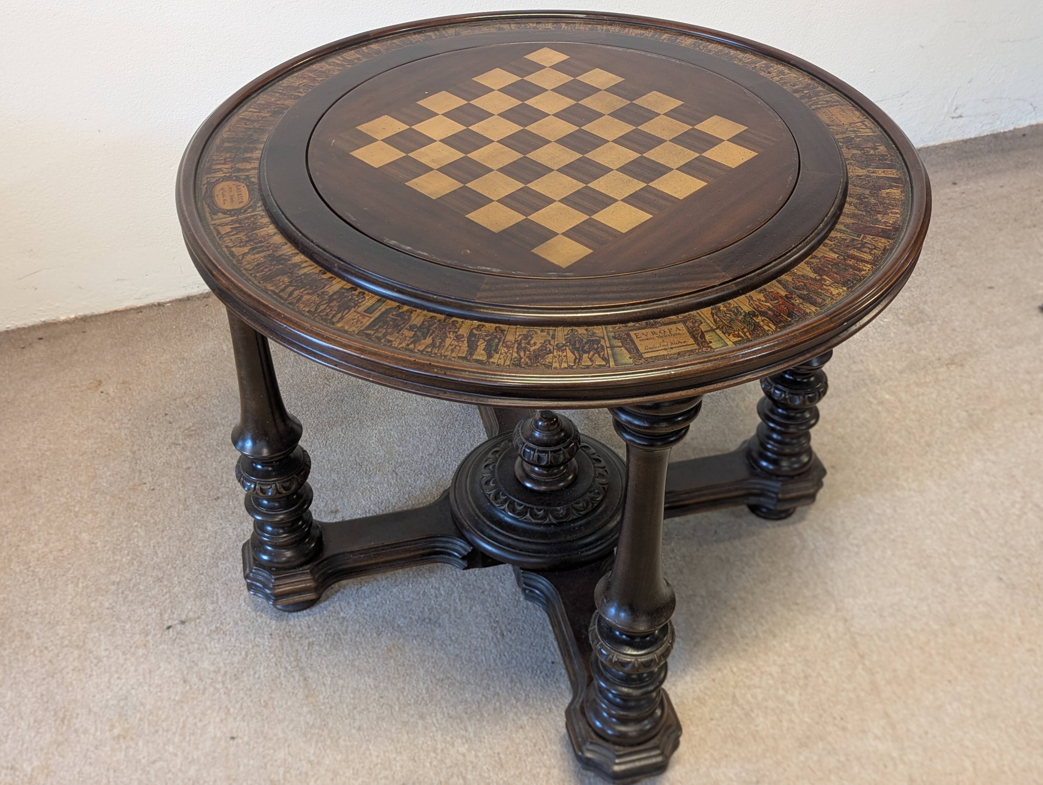 Napoleon III style game table