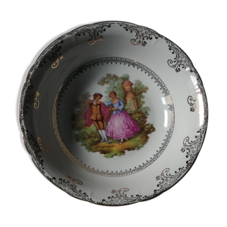 Saladier Porcelain Royal de Luxe Limoges Romantic