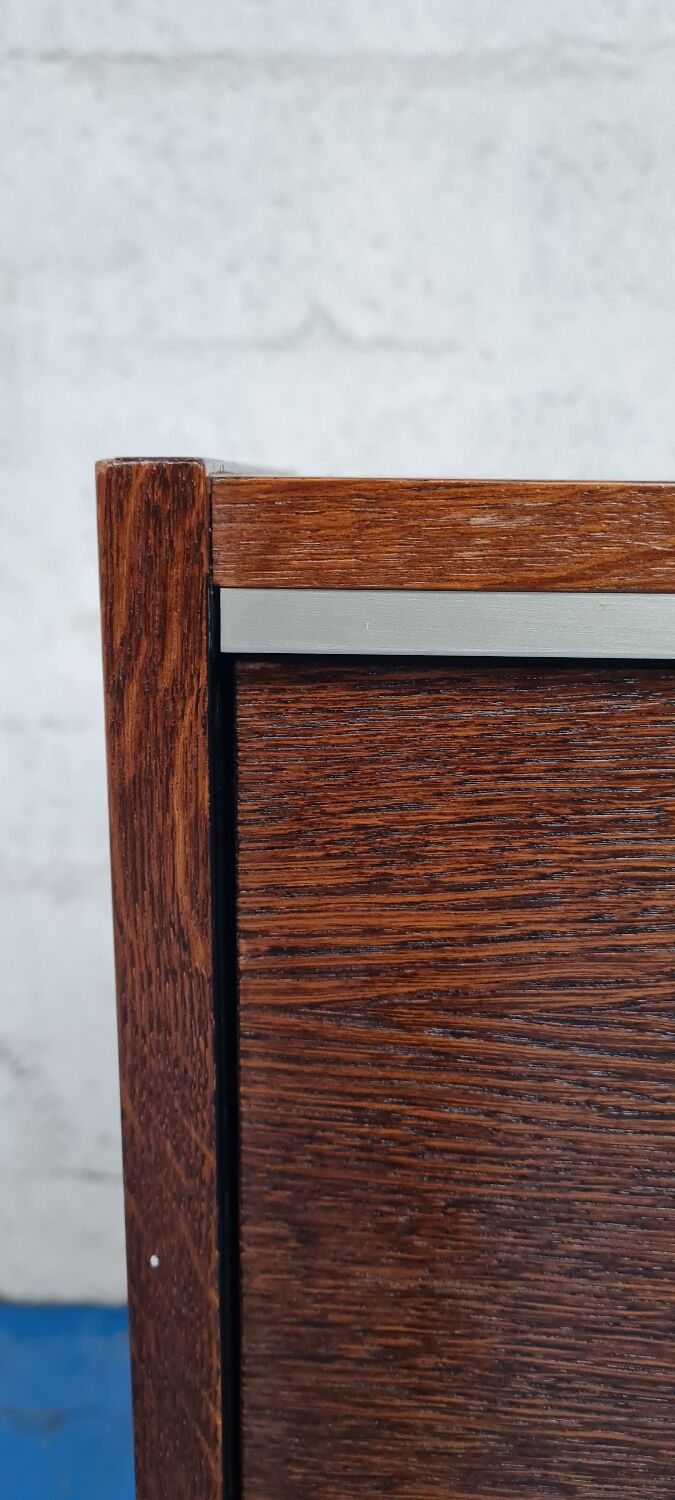 Vintage retractable folding table