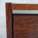 Vintage retractable folding table