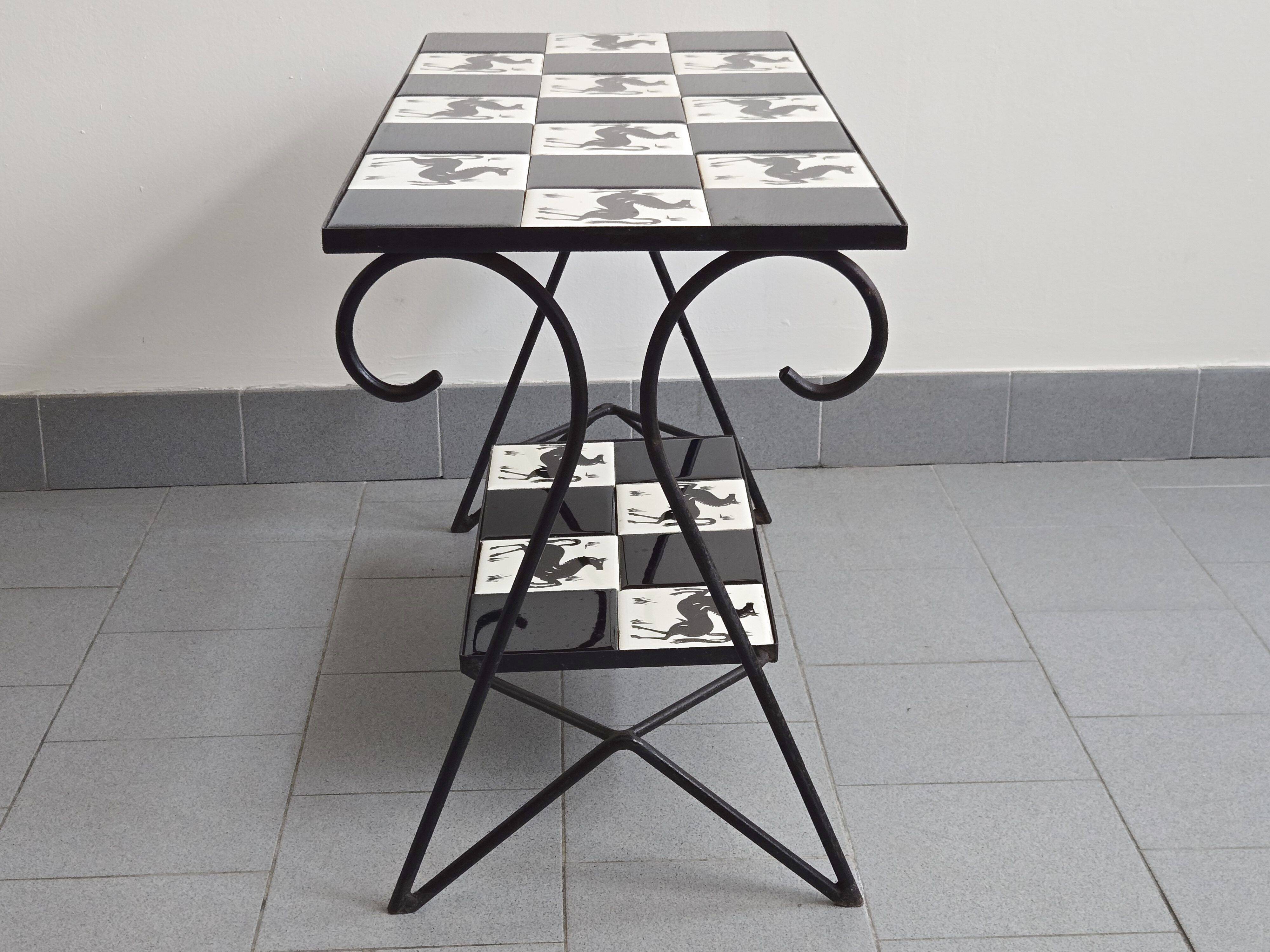 Table d'appoint vintage 1950