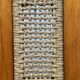 Teak wood coffee table with braided rope, Audoux-Minet 1950