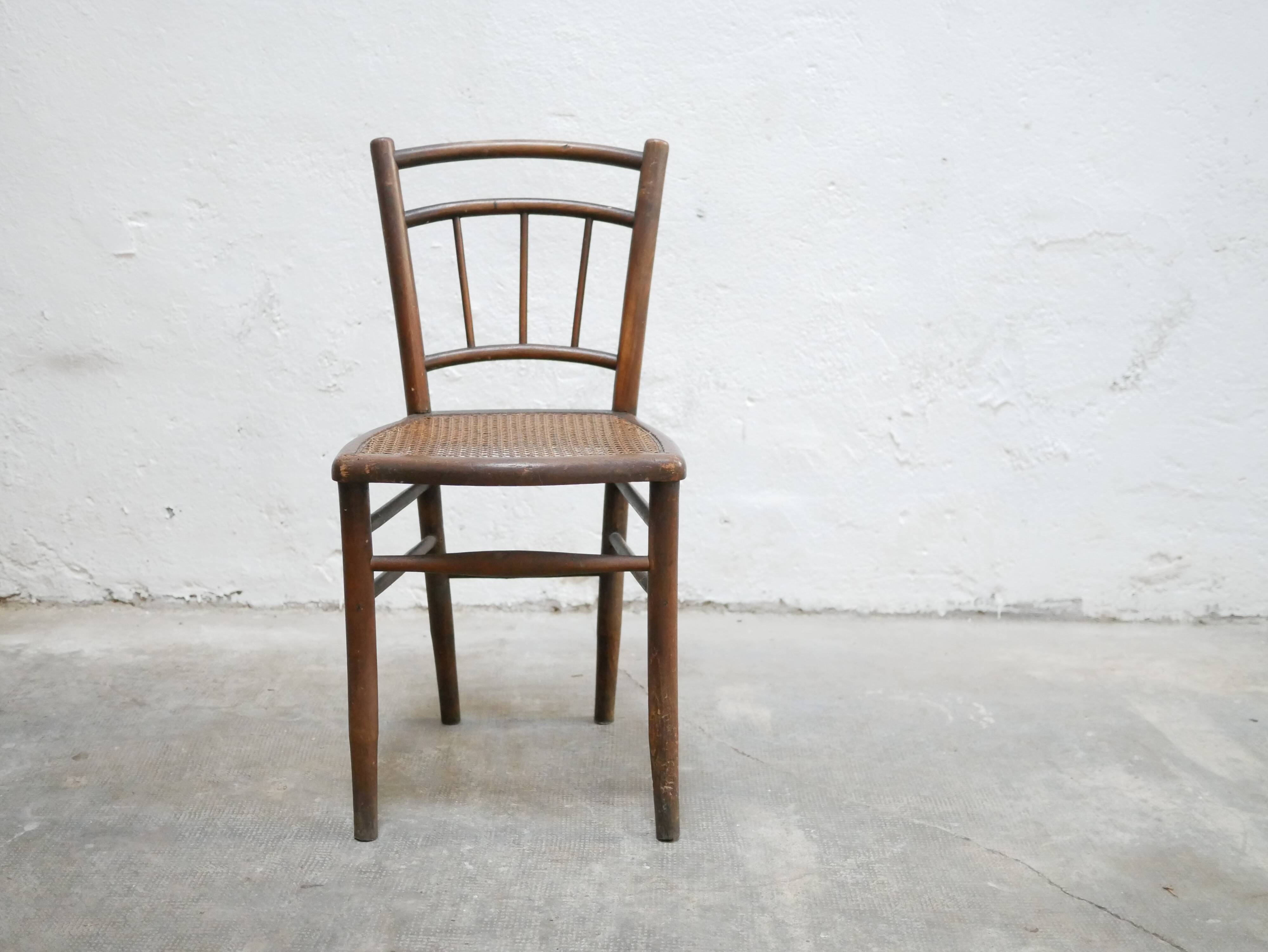 Chaise bistrot vintage cannée