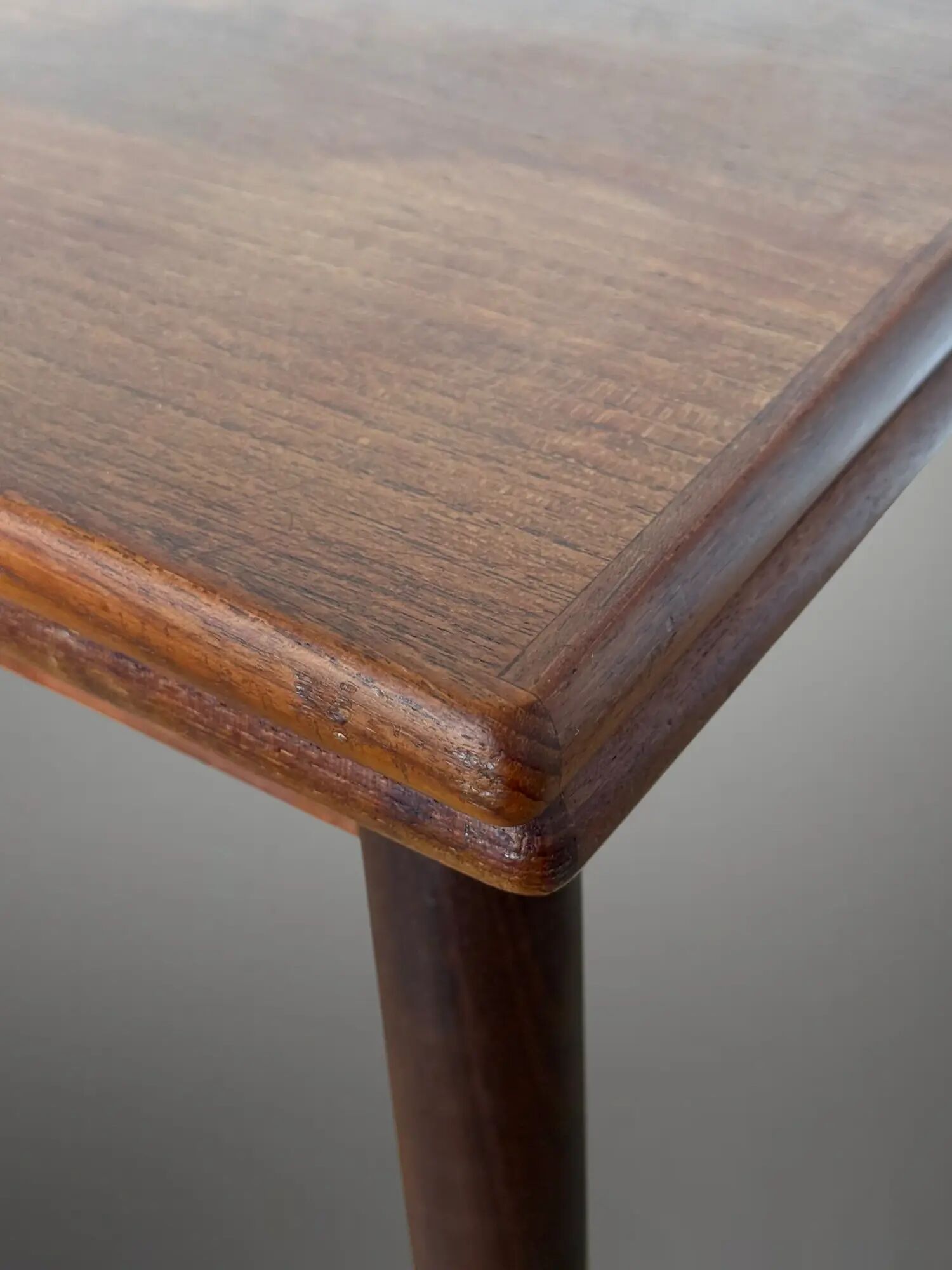 Scandinavian extendable dining table in teak